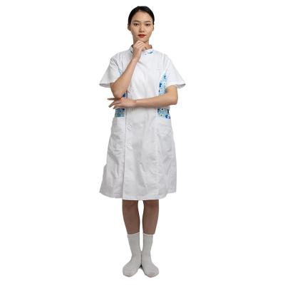 China On Sale New Style Fashionable Nurse White Uniform Designs Hospital Nurse Uniform Sets for sale