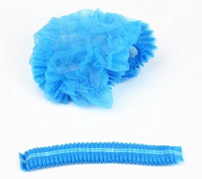 China Non Woven Medical Surgical Blue Disposable Cap Head Cover for sale