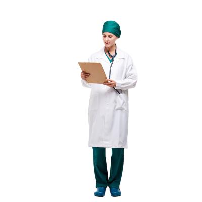 China Hospital Uniform Professional Doctor Wear Medical White Lab Doctor Coat for sale