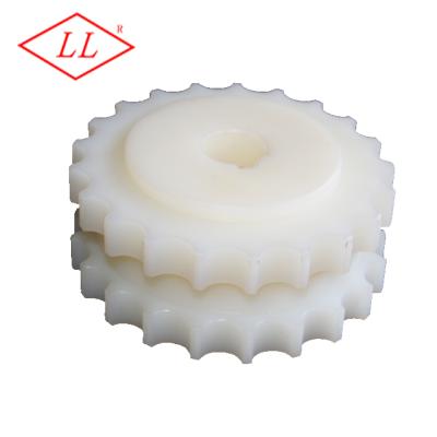 China Factory PA6 machine white nylon drive sprocket for 820 chain for sale