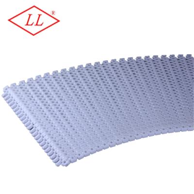 China Modular 90 Degree Heat Resistant Conveyor Belt (T-800) for sale