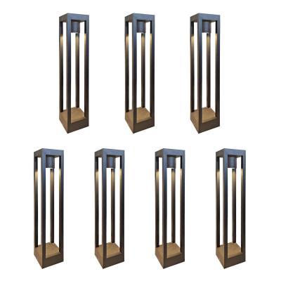 China Led Bollard Light Patio Lighting IP65 Stand Down Apliques Pared Sconce LED Outdoor Garden Lawn Modern Lawn Light for sale