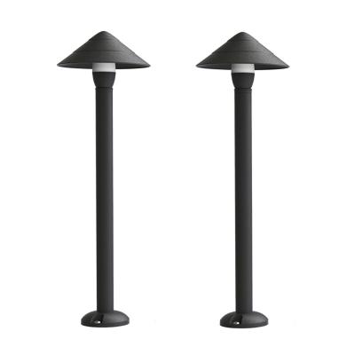 China New Design Led Aluminum PC Bollard Light Outdoor Garden Low Voltage Lighting Garden Path Bollard Lighting for Landscape and Patio for sale