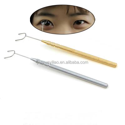 China Ophthalmic Surgery Instruments Gold Handle Tool Nano Ophthalmic Simulator Surgical Instrument Traceless Surgical Instrument Double Eyelid Designer for sale