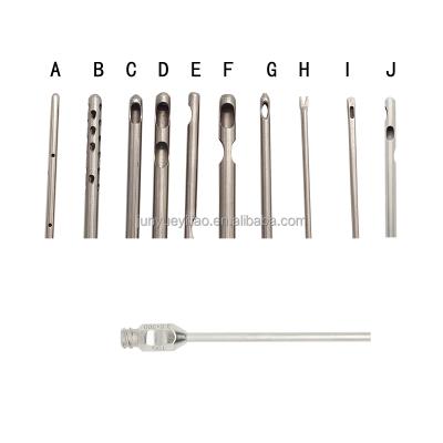 China Steel High Quality Liposuction Cannula Set Recycling / Disposable Liposuction Needle for sale