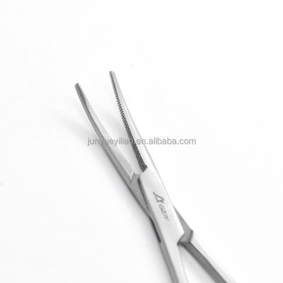 China High Quality Medical Curvd 14cm Steel Size Stainless Steel Surgical Instruments Mosquito Artery Forceps for sale