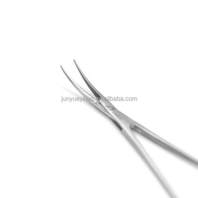 China High Quality 12.5cm Stainless Steel Micro Baby Mosquito Hemostatic Forceps Curved for sale