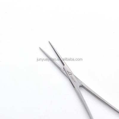 China 12.5cm Stainless Steel High Quality Micro Baby Mosquito Hemostatic Forceps Straight for sale