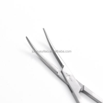 China China Factory Reasonable Cost Stainless Steel Base Stainless Steel Surgical Instruments 16cm Mosquito Hemostatic Forceps Curved for sale