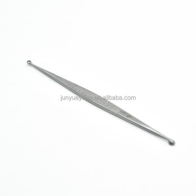 China Fox Steel Dermal Curette Surgical Instruments Double Ended 3mm / 4mm for sale