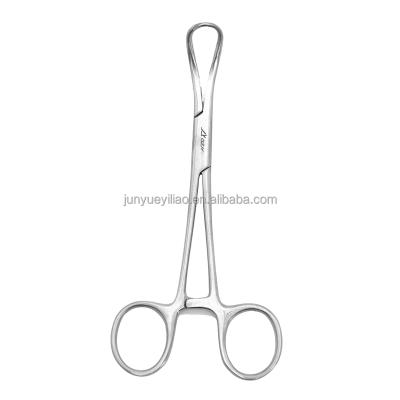 China 14cm Stainless Steel Medical Use Backhaus Towel Clamps Surgical Forceps for sale