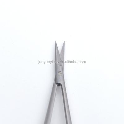 China Used China Ophthalmic Ophthalmic Operation Surgery Stainless Steel Shears Castroviejo Corneal Scissors for sale