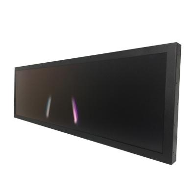 China Indoor / Outdoor Hot Selling OEM 28.6 Inch Digital Signage Player Ultra Wide Stretched Bar LCD for sale