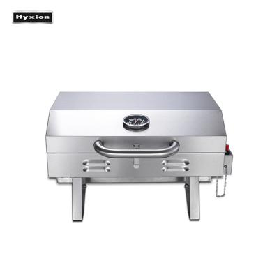 China Adjustable Height HGG2005U 20 Inch Gas Burner Stainless Steel BBQ Grill Table All Gas BBQ Grill Stove for sale