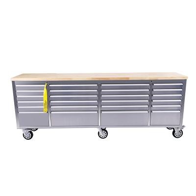 China HYXION HTC9624 Garage Tool Cabinet Rolling Tool Cabinet 6 Casters Tool Box USA Garage Tool Storage With Home for sale