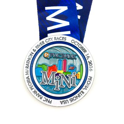 China Custom design metal zinc alloy medal cheap fiesta sports from Europe pack finisher marathon award medal for sale