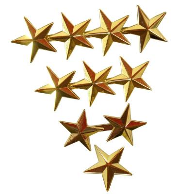 China Epaulet LOGO Business Gift Lapel Pin Custom Made Metal American Star Badge Star Badge From Europe Factory for sale