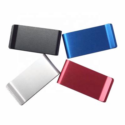 China Global Aluminum Custom Payment Card Holder Wallet Money Clip for sale