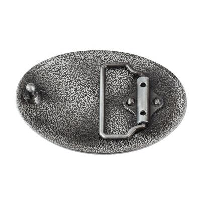 China Custom High Quality Retro Mens Pin Metal Belt Buckle for sale