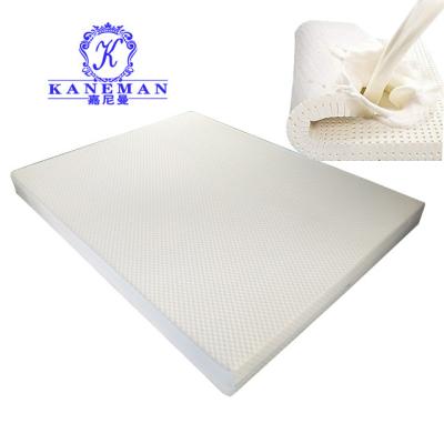 China Hot Selling 100% Natural Latex Bedroom Mattress Nice Dreamy Luxury Comfort 7 Zone Removable Cover 100% Natural Latex Mattress for sale