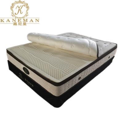 China Home Furniture Seven Zone Natural Latex With Five Zone Pocket Spring Mattress Can Be Customized for sale