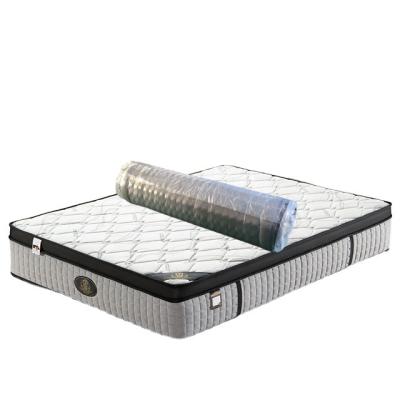 China Traditional Deep Dream King Mattress 34 Cm Euro Top Pocket Royal Hybrid Bed Base for sale