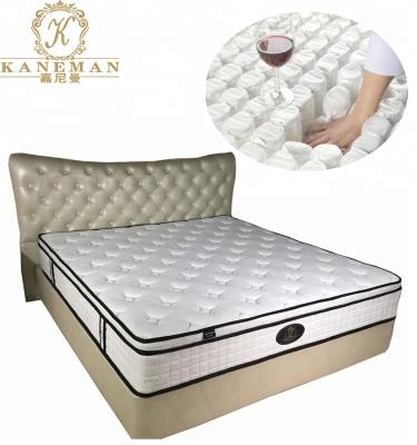 China Comfortable 5 Star Hotel Vacuum Mattress Flat Compress On A Wooden Pallet Continuous Mattress for sale