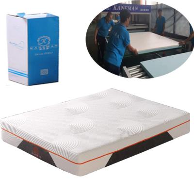 China Foldable cool gel memory foam kaneman mattress for sale