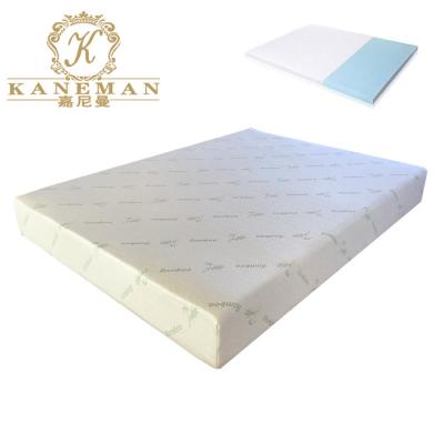 China China Vera Mattress Supplier Foldable Memory Foam Aloe Vera Bamboo Mattress Topper for sale