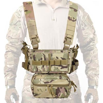 China Combat Live Tactical Modular Vest Hunting Unions MK3 Airsoft Action CS Chest Vest With Molle Magazine Pouch for sale