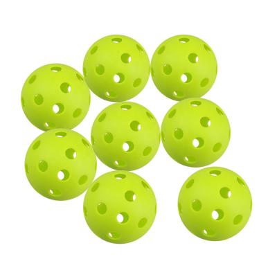 China PE Amazon balls 40 hole rotation crbn lace pickleball paddle toys hot selling outdoor ball gun for sale