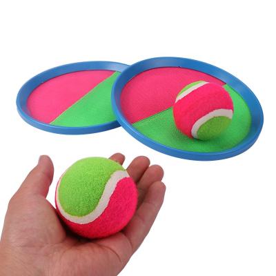 China Hot Selling PP Toss And Hook Cheap Ball Game Paddling Outdoor Sports Set For Kids for sale