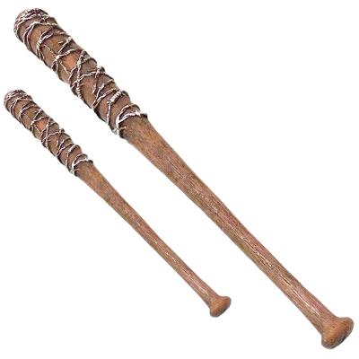 China 1:1 PU Baseball Grip Bat Rubber Band Film Props Weapon Model New Walking Dead Lucille Nigan Baseball Bat for sale