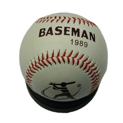 China Custom Model Filling PVC Sand Spot Glory Surface Material Origin Type Logo Baseball Weighted Balls Soft Good Quality Baseball for sale