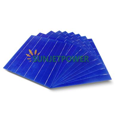 China manufacturer supply grade a 5bb 157 poly solar cells from 18% to 19.2% for solar panel SJP157P5BB for sale