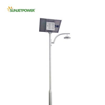 China DC12V ROAD outdoor solar street light with high quality 20W CCTV LED light source with Poles for sale