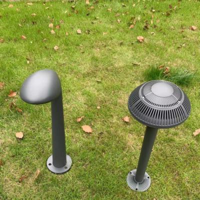 China ROUTE IP67 Water Resistant Led Pathway Garden Outdoor Law Lights With Aluminum Cast Body Sandy Gray Powder Coating for sale