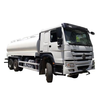 Китай Water Sprinkling Howo 6x4 Water Tanker Truck / 26m3 Fairly Used Fuel Tanker Truck For Africa продается