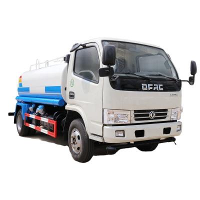 China Water Sprinkling Drinking Water Truck For Sale Hot Sale 5000L Stainless Steel Water Sprinkling Truck 4X2 Customized Dongfeng Euro III à venda