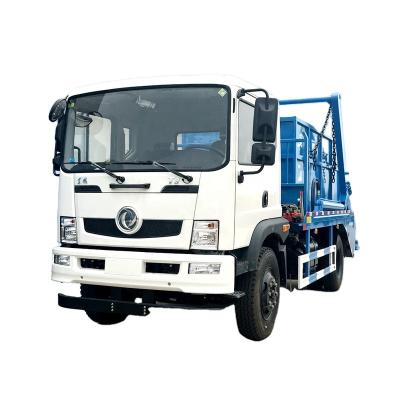 China New Designed Hotels Dongfeng Swing Arm Garbage Truck Can Equipped With 10 CBM Garbage Container Sale To Africa zu verkaufen