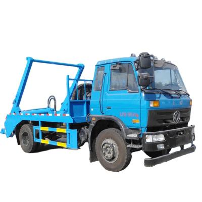 Cina New Hotels Sweep-Body Garbage Collector Swing Arm Garbage Truck Skip Loader Garbage Truck For Sale in vendita