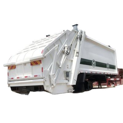 China Garbage Truck Loader Garbage Rear Truck Hotels 10CBM Body zu verkaufen