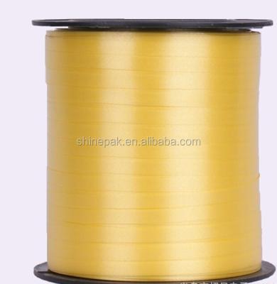 China Cheap Plastic Solid Luster Curling Ribbon In Roll , Plastic Balloon Ribbon for sale