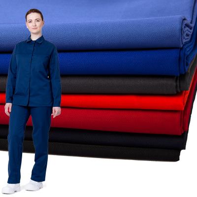 China Shrink-Resistant Colors Medical Grade Cloth Twill Cotton Canvas Uniform Work Wear Fabric for sale