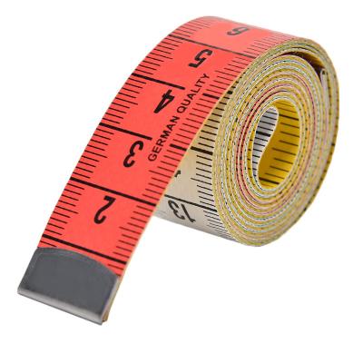 China ABS & Plastic Pocket Soft Measuring Tape Measure1.5M Measuring Tape Body Soft Tape 60Inch150Cm Whitering Seam Ruler for sale