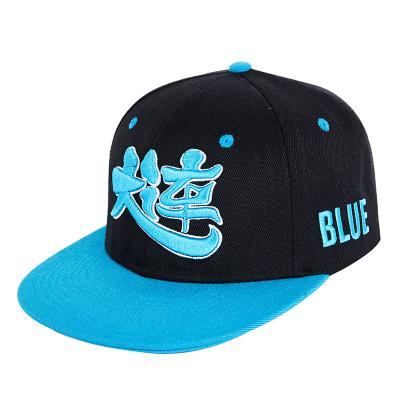 China JOINT Hats Customized Snapback Hat 3D Embroidery Logo 6 Panel Unisex Flat Brim Hip Hop Snapback Hat for sale