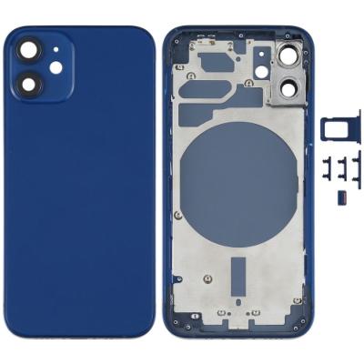 China High Quality Replacement Full Back Housing Parts For iPhone 12 Mini Battery Housing Case Assembly for sale