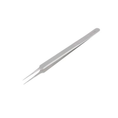 China High Quality Stainless Steel Fine Tip Straight Tweezers AT-14K For Electronic Mobile Phone Repair Tools for sale