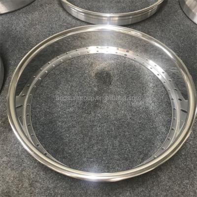 China Chinese factory high quality ALLOY 3 pieces forged split rim 18 inch reverse soft casting lip outer lip for work ect for sale