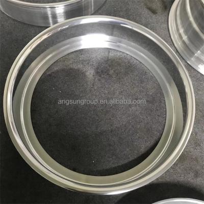 China Chinese factory high quality ALLOY 3 pieces forged split rim 22 inch reverse soft casting lip outer lip for work ect for sale